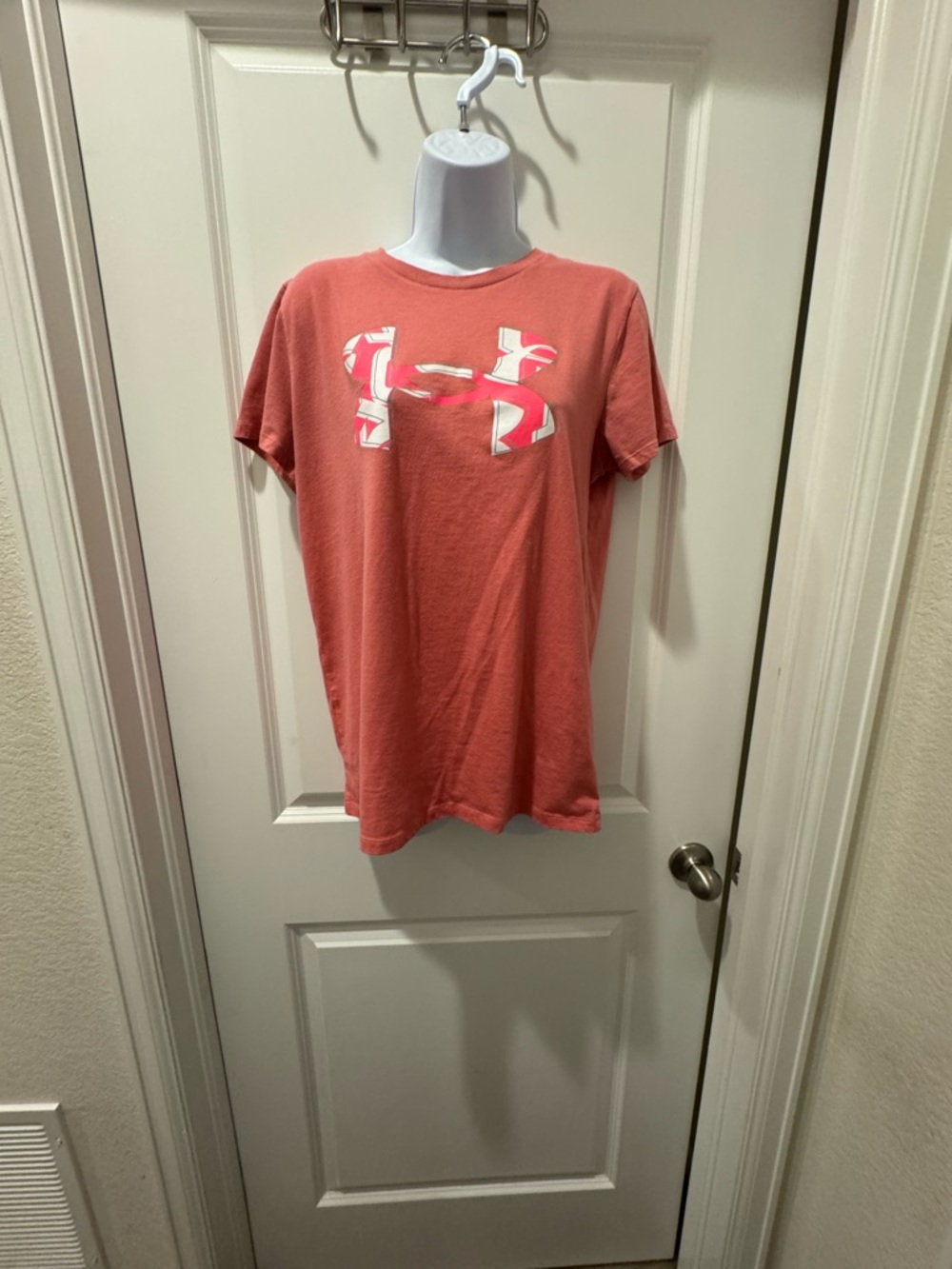 Under Armour Coral Short Sleeve Logo Tee